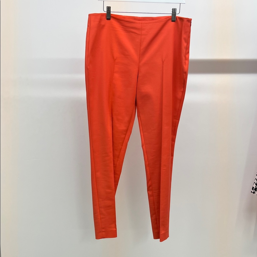 Akris Orange Skinny Pants